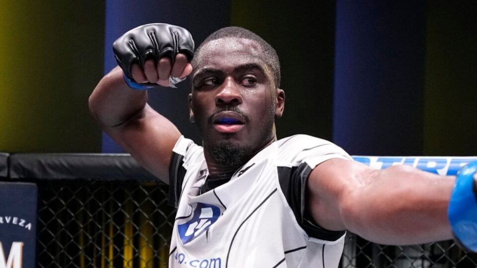 UFC Paris : William Gomis menace son adversaire pour le combat à venir