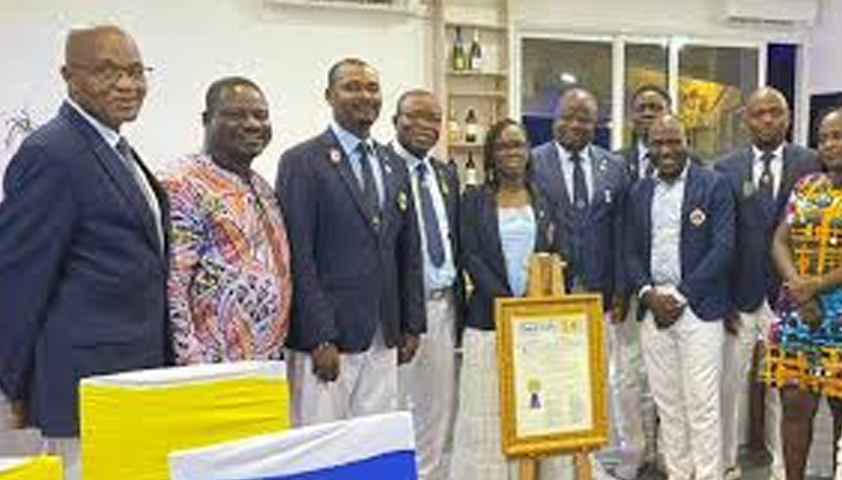 Acte de générosité : Lions club Cotonou lauriers lutte contre la faim au Bénin