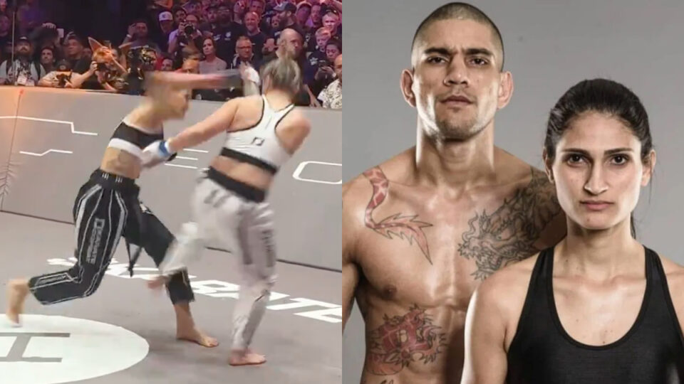 La sœur d’Alex Pereira signe un KO au premier round au Karate Combat