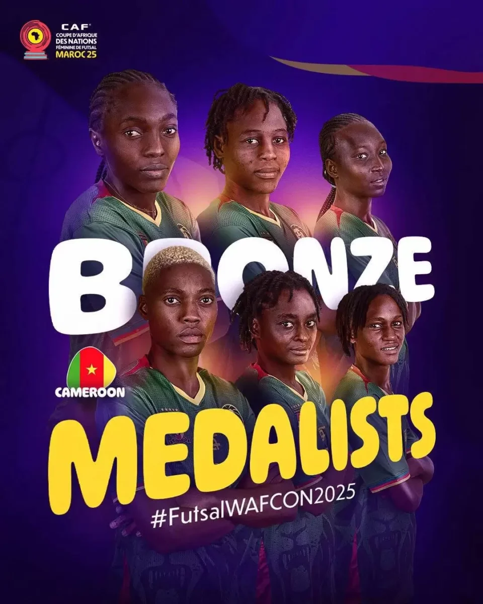 CAN Futsal (F) : Les Lionnes du Cameroun remportent le bronze à la Coupe d'Afrique des Nations Féminine de Futsal
