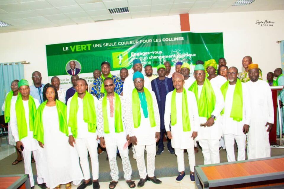Dassa-Zoumè : Des jeunes rejoignent le Br, abandonnant l’Up le Renouveau